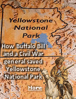 Designated a National Park in 1872, but 10 years later commercial developers were building illegal hotels, restaurants and other venues while prospectors and loggers pillaged the park almost at will. Many visitors treated the hot springs as their own personal hot tubs, causing irreparable damage. Buffalo Bill moved to stop it.